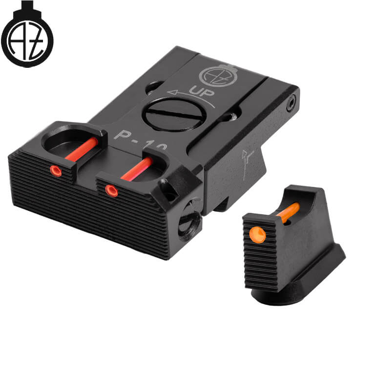CZ P-10 mire regolabili con fibra ottica | type B 