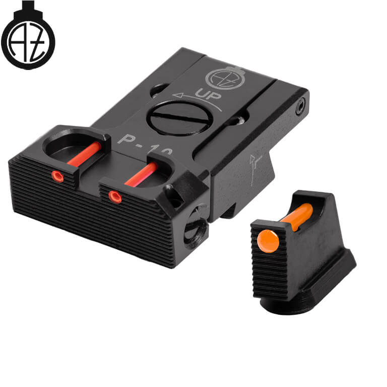 CZ P-10 mire regolabili con fibra ottica | type B 