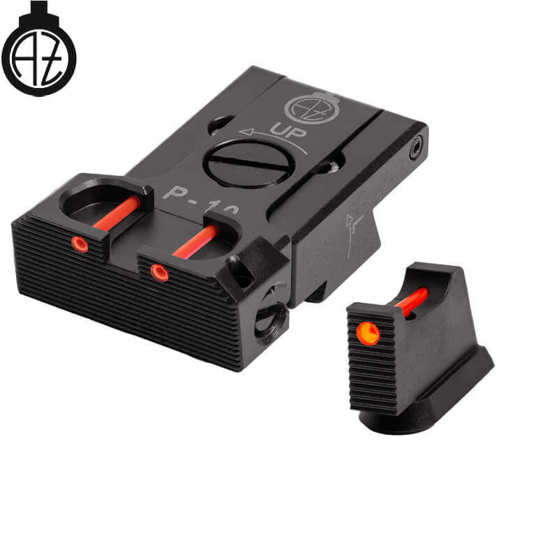 CZ P-10 mire regolabili con fibra ottica | type B 