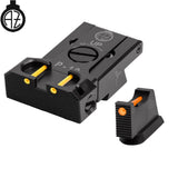 CZ P-10 mire regolabili con fibra ottica | type B 