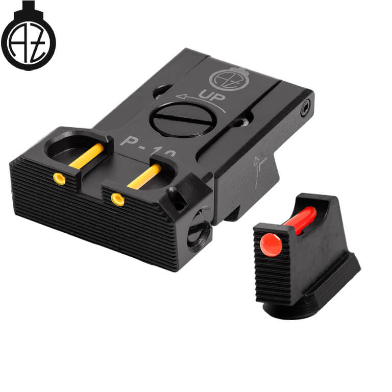 CZ P-10 mire regolabili con fibra ottica | type B 