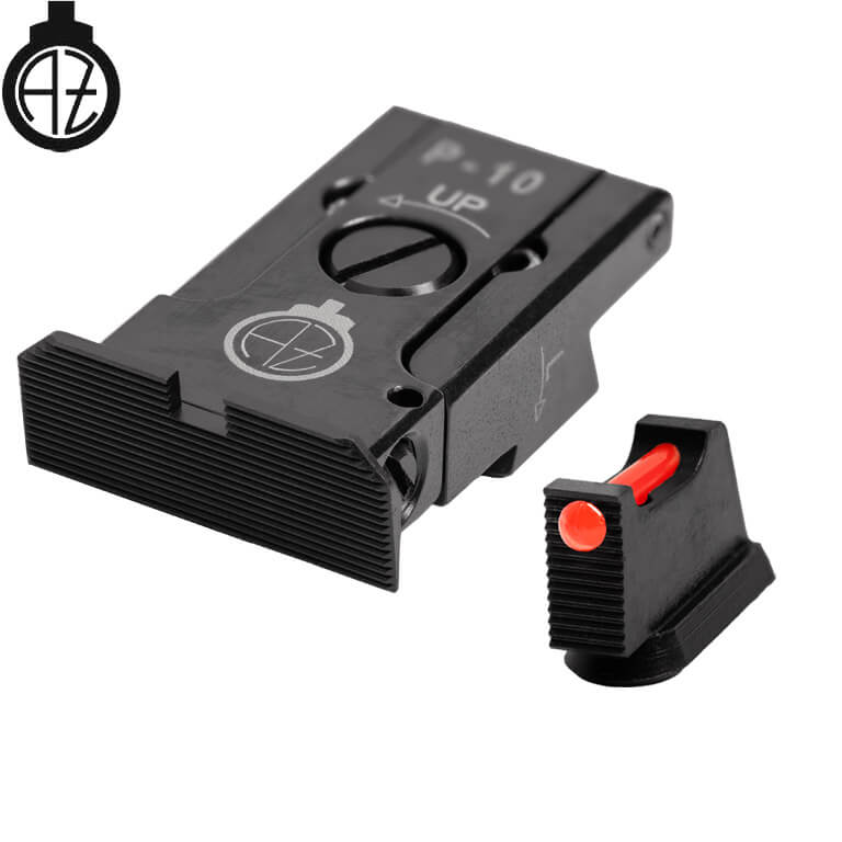 CZ P-10 mire regolabili con fibra ottica | type A 