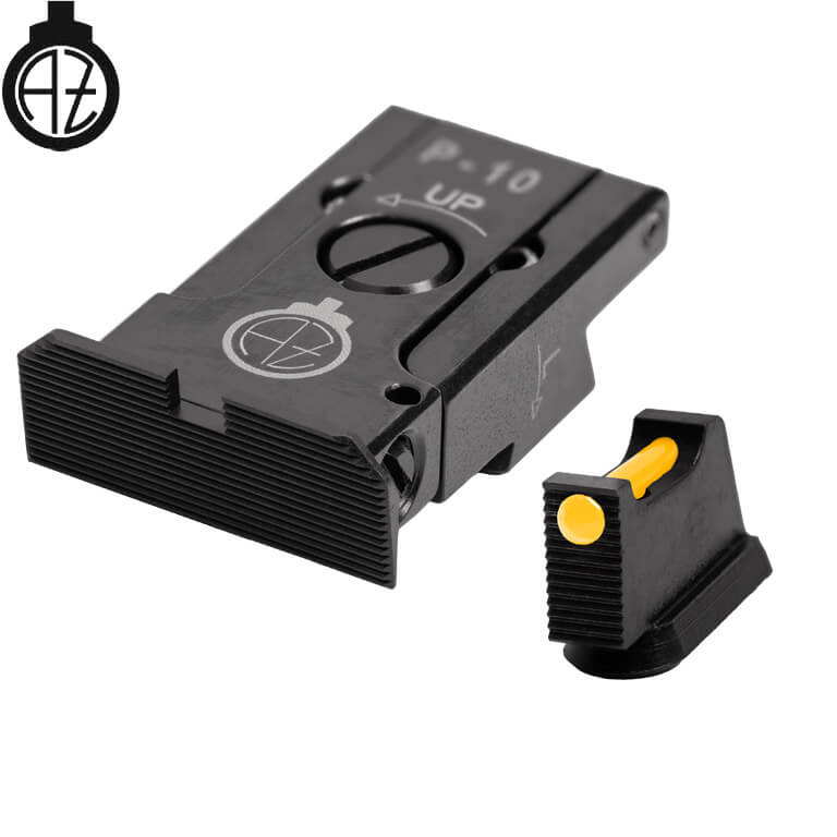 CZ P-10 mire regolabili con fibra ottica | type A 