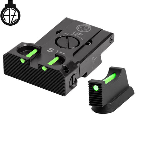 CZ Shadow 2, CZ 75 SP-01 Shadow mire regolabili con fibra ottica | type B