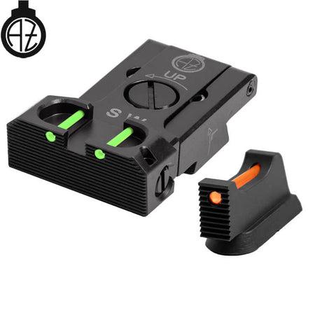 CZ Shadow 2, CZ 75 SP-01 Shadow mire regolabili con fibra ottica | type B