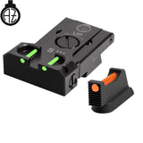 CZ Shadow 2, CZ 75 SP-01 Shadow mire regolabili con fibra ottica | type B