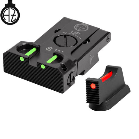 CZ Shadow 2, CZ 75 SP-01 Shadow mire regolabili con fibra ottica | type B