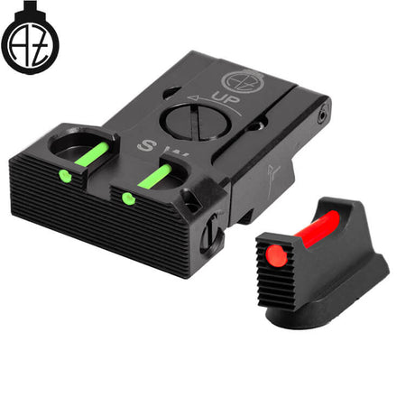 CZ Shadow 2, CZ 75 SP-01 Shadow mire regolabili con fibra ottica | type B