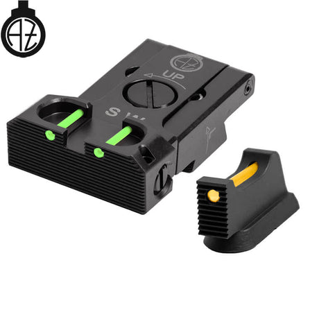 CZ Shadow 2, CZ 75 SP-01 Shadow mire regolabili con fibra ottica | type B