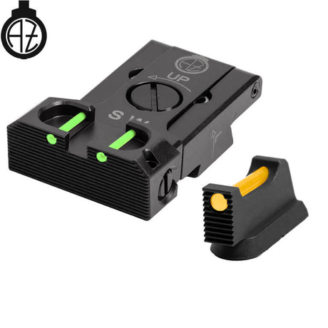 CZ Shadow 2, CZ 75 SP-01 Shadow mire regolabili con fibra ottica | type B