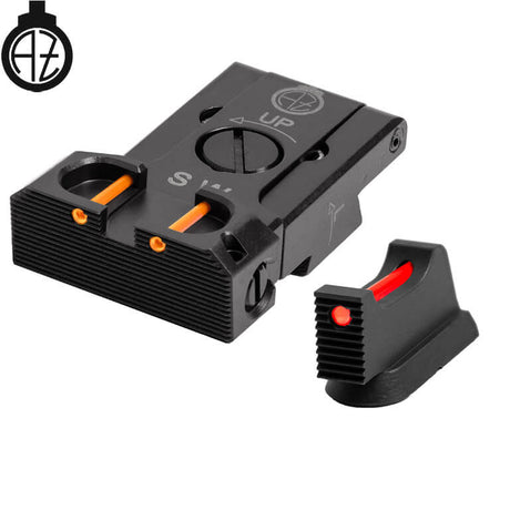 CZ Shadow 2, CZ 75 SP-01 Shadow mire regolabili con fibra ottica | type B