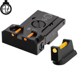CZ Shadow 2, CZ 75 SP-01 Shadow mire regolabili con fibra ottica | type B