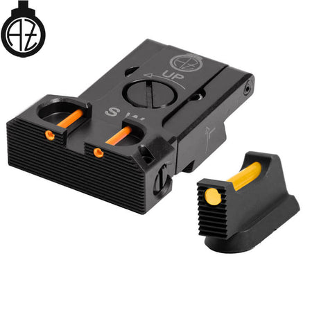 CZ Shadow 2, CZ 75 SP-01 Shadow mire regolabili con fibra ottica | type B