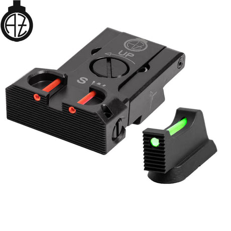 CZ Shadow 2, CZ 75 SP-01 Shadow mire regolabili con fibra ottica | type B