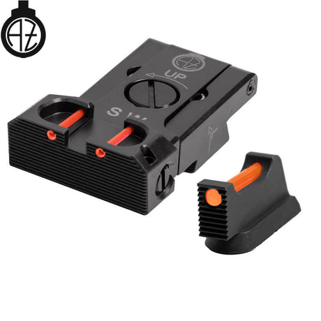 CZ Shadow 2, CZ 75 SP-01 Shadow mire regolabili con fibra ottica | type B