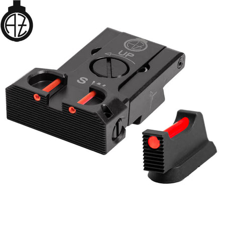 CZ Shadow 2, CZ 75 SP-01 Shadow mire regolabili con fibra ottica | type B