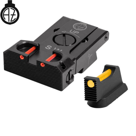 CZ Shadow 2, CZ 75 SP-01 Shadow mire regolabili con fibra ottica | type B