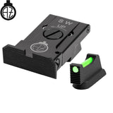 CZ Shadow 2, CZ 75 SP-01 Shadow mire regolabili con fibra ottica | type A