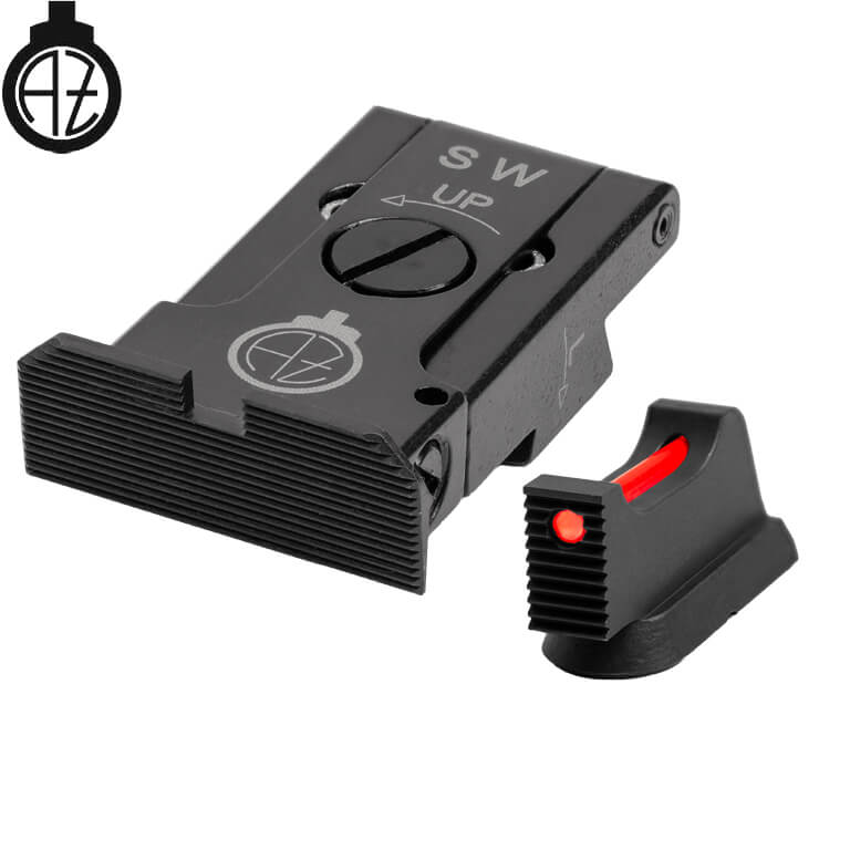 CZ Shadow 2, CZ 75 SP-01 Shadow mire regolabili con fibra ottica | type A