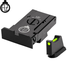 CZ 75B, CZ P-01, CZ 75 SP-01 mire regolabili con fibra ottica | tipo A
