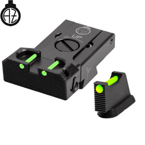 CZ 75B, CZ P-01, CZ 75 SP-01 mire regolabili con fibra ottica | tipo B Zendl
