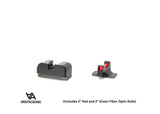CZ P-09 NOCTURNE sport mirini con fibre ottiche 