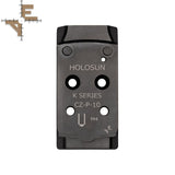 CZ P-10 piastra adattatrice | Holosun K-series impronta