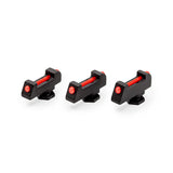 Mirino per Glock [G17, G19, G26 & other] | con fibra ottica 