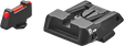 Glock [G17, G19, G26 & other] adjustable sight set | with fiber optics type A