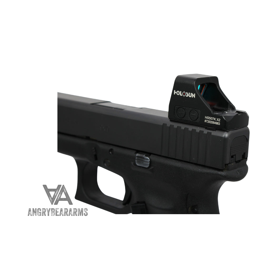 Glock [G17, G19, G26 & altri] attacco red dot | impronta Holosun K-series