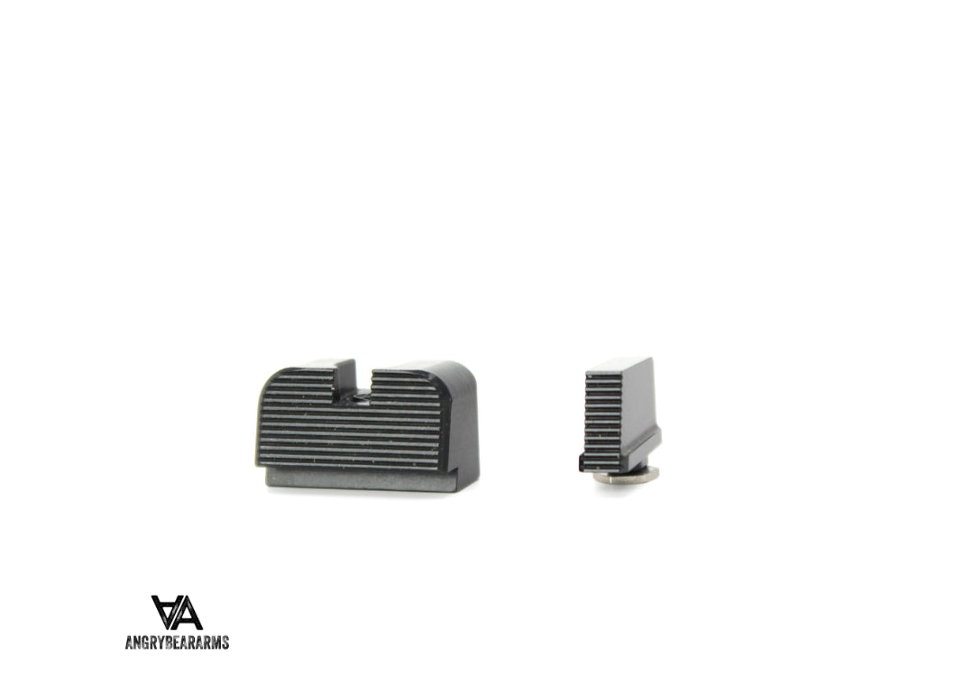 Glock MOS [G17 MOS, G19 MOS, & altri] alto scanalato mirini 
