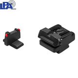 HK VP9 OR & HK SFP9 OR mire regolabili | con fibra ottica