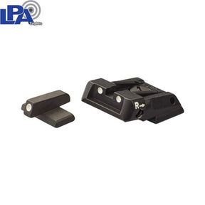 HK VP9, SFP9, VP40, P30, HK45 mire regolabili | punti bianchi