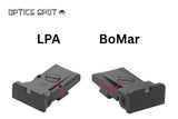 1911 [BoMar Cut] attacco per punto rosso universale | tipo B 