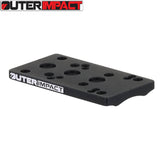 Mossberg [500 535 590 835 930 935] attacco red dot | type C [RMR RTS Docter impronta]