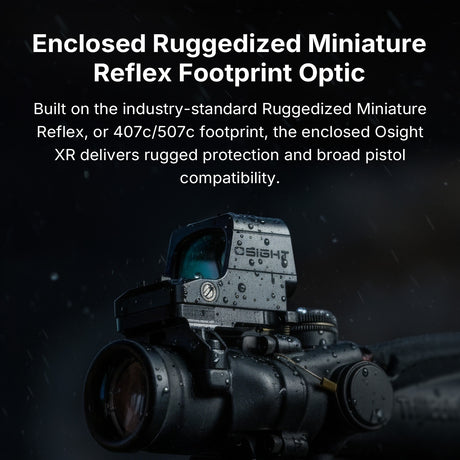 Osight XR Enclosed [rosso]