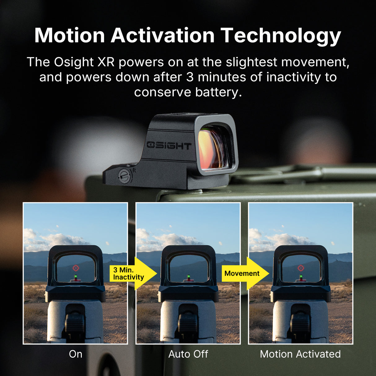 Osight XR Enclosed [rosso]