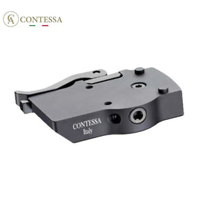 Slitta Picatinny attacco red dot con meccanismo QD | Trijicon RMR impronta