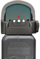 CZ P-10 Optics Ready semi-adjustable sight set | with white dots LPA