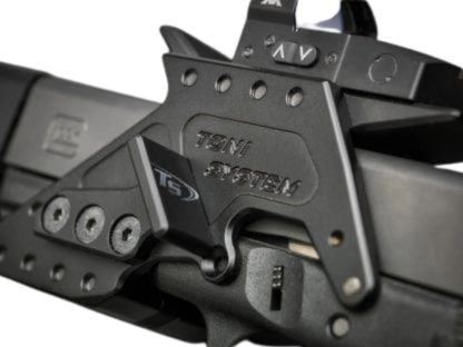 Attacco red dot da telaio per modelli Glock gen 4 [G17, G22, G34 & other] | Trijicon RMR impronta