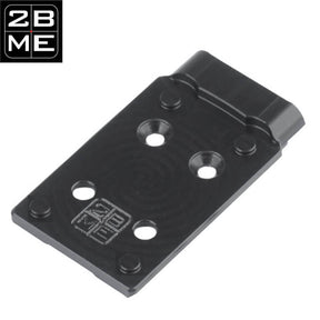 Piastra adattatrice per red dot per Glock MOS | Shield RMSc impronta