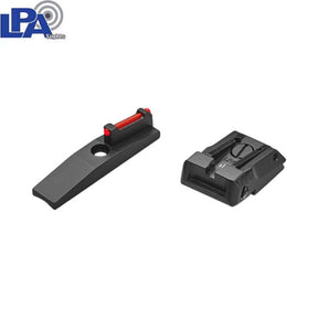 Ruger Mark 22/45 [Competition, Hunter & Target] mire regolabili | tipo A in fibra ottica
