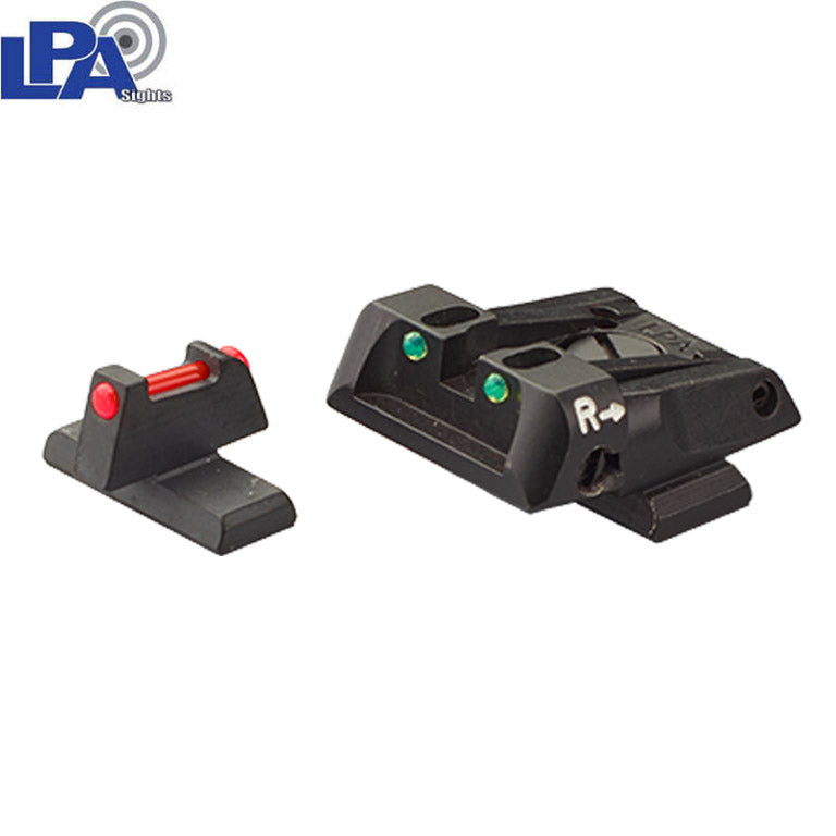 Beretta APX mire regolabili | con fibra ottica