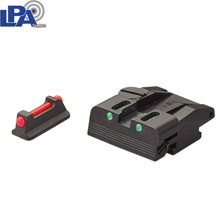 Walther [PPQ P99 Creed PPX & PPS] mire regolabili | con fibra ottica