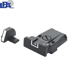 Springfield [XD,XDM] & HS Produkt [XDM HS-9 SF19] mire regolabili | con linee bianche