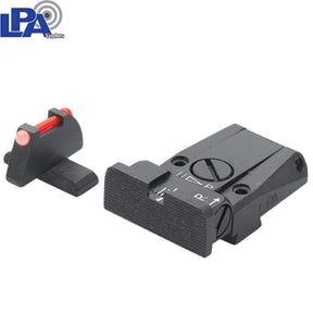 Springfield [XD,XDM] & HS Produkt [XDM HS-9 SF19] mire regolabili | con fibra ottica