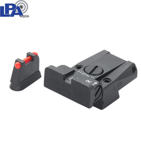 CZ 75 [75B 75 SP-01 P-01] mire regolabili | con fibra ottica