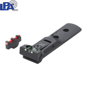 S&W revolver [686 629 19 66 586 & other] mire regolabili [pin-front sight] | con fibra ottica