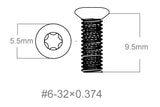 Set di viti 3pcs | 6-32x0.374’’ [T10]
