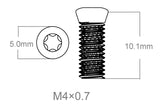 Set di viti 3pcs | M4x0.7 [T10]